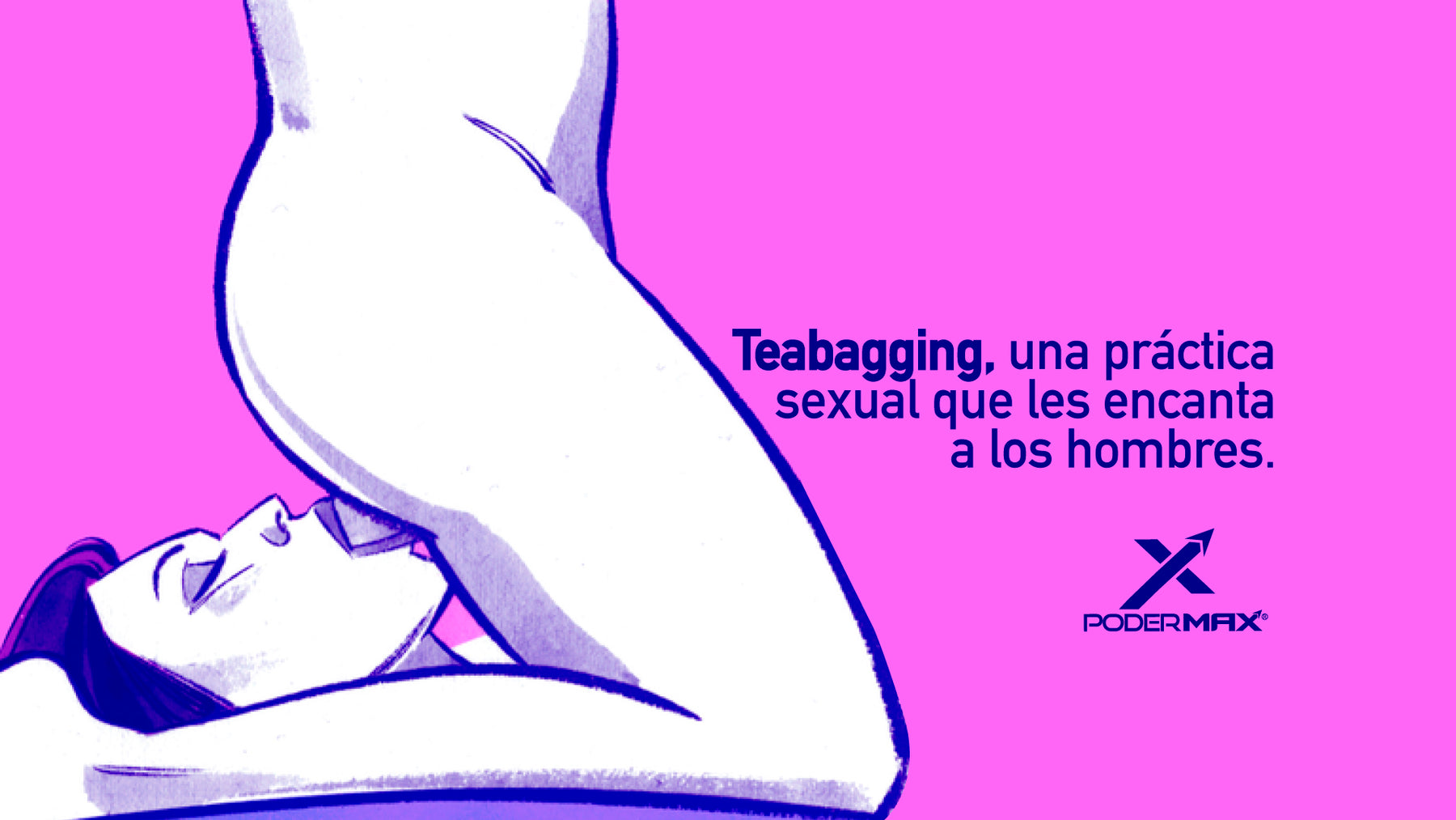 Teabagging, una práctica sexual que les encanta a los hombres.