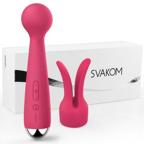 Vibrador Termico Emma Svakom Con Accesorio Clitorial