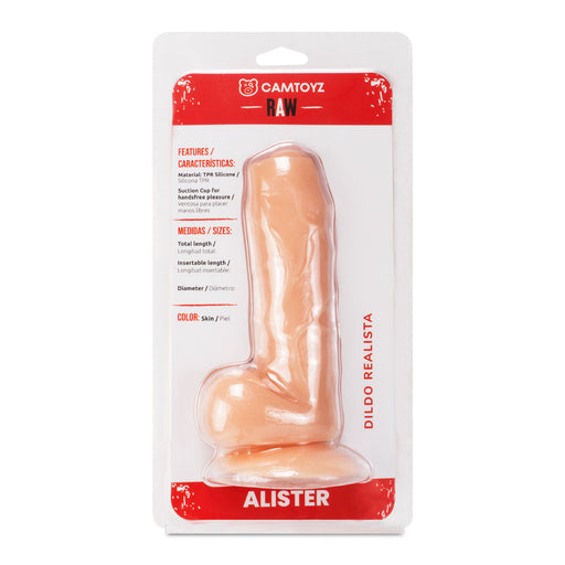 Consolador Realista Alister 17.5 cm