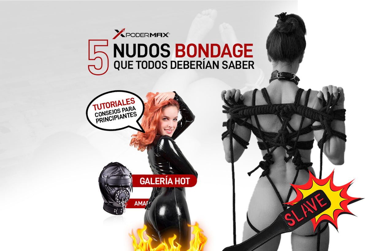 5 nudos del bondage que debes conocer