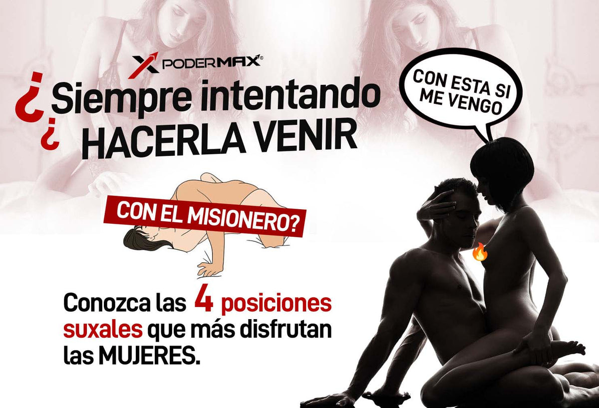 Las 4 posiciones sexuales que más disfrutan las mujeres.