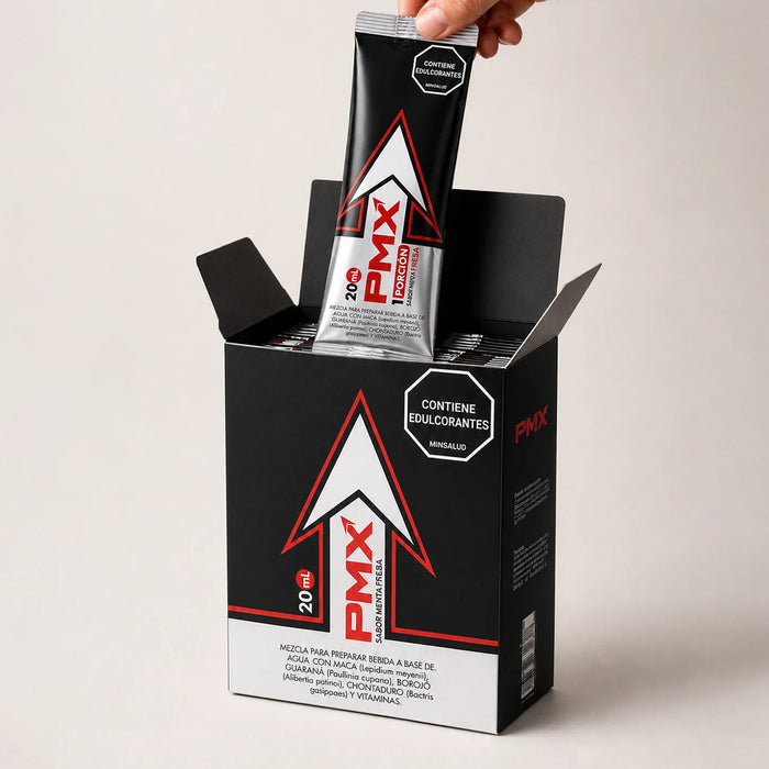 Caja por 20 Sachets PMX 300 ml (20 ml cada uno)