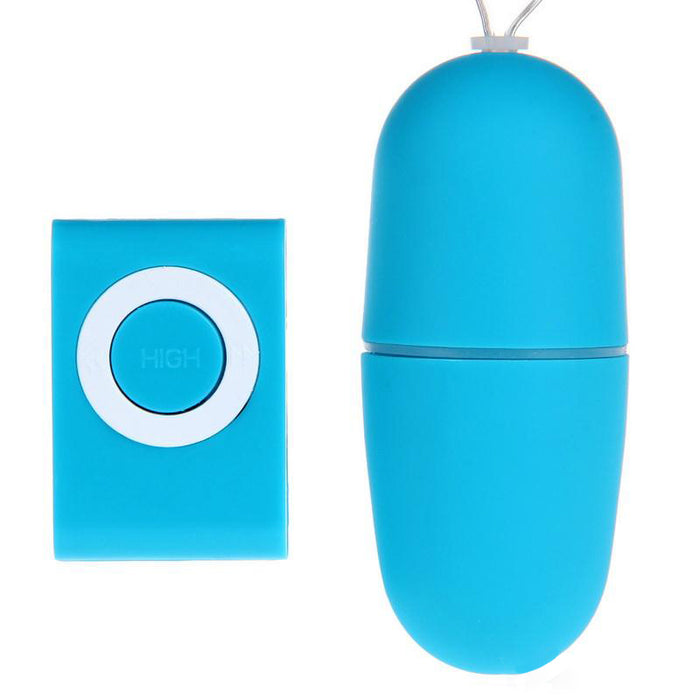 Vibrador Egg Control MP3 Azul