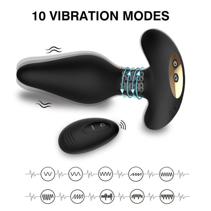 Modos de vibración del plug anal winyo Carl