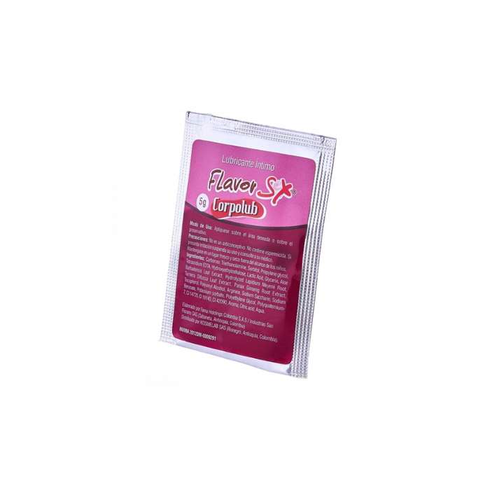 Dilatador Anal Lubricante Corpolub Flavor 5ML Dilatador Anal Lubricante Corpolub Flavor 5ML