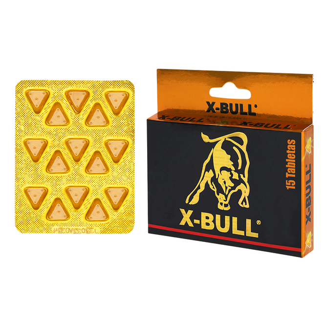 Potenciador Sexual X-Bull - 15 Pastillas