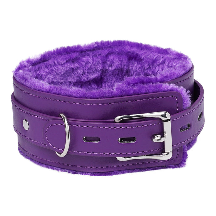 Fur Liner Collar Purple