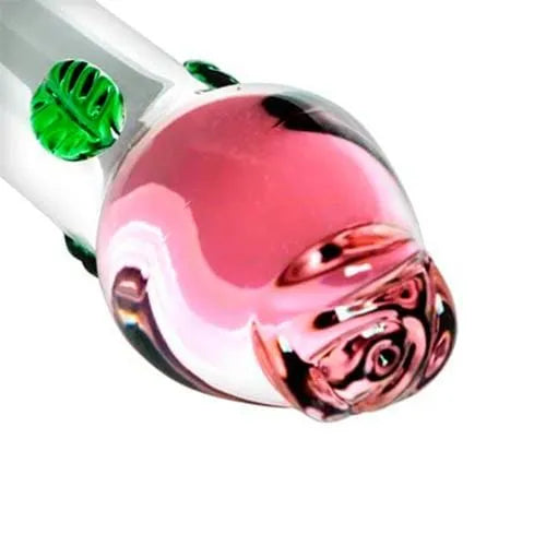 Plug Anal de Vidrio Flor | Juguetes Sexuales Plug Anal de Vidrio Flor | Juguetes Sexuales