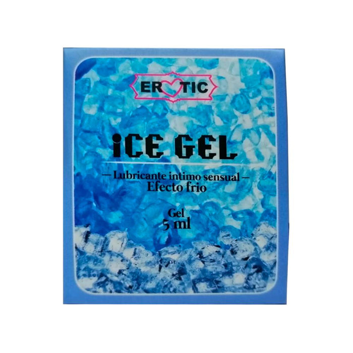 Sachet Lubricante Ice Gel Sabor a Menta 5ml