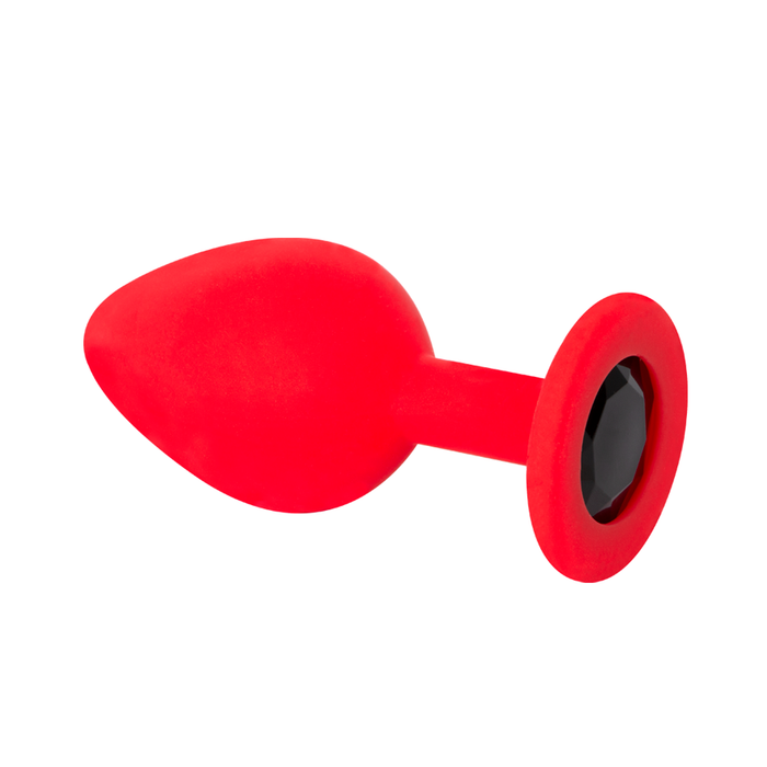 Plug Anal Squishy Red Mediano Plug Anal Squishy Red Mediano