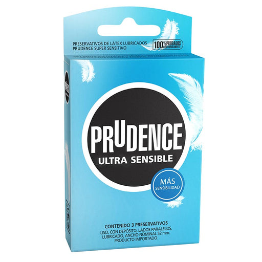 Condones Prudence Ultra Sensible X 3