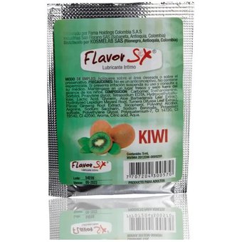 Lubricante Caliente Kiwi Sachet 5 Ml